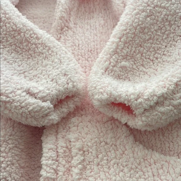Cozy Pink Sherpa Hoodie - Picture 8 of 9